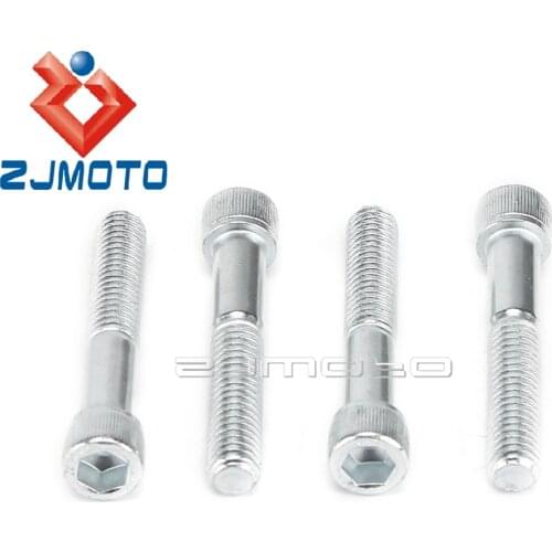 For Harley Softail Custom FatBoy Deluxe Heritage Night Train Backrest Sissy Bar Detachable Docking Hardware Bolt Screw Kit 03-17