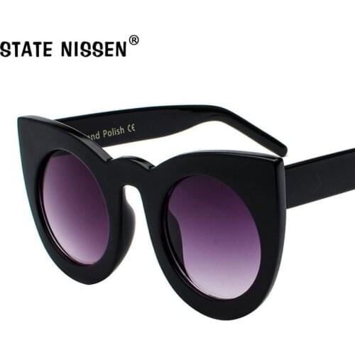 STATE NISSEN Womens Cat Eye Sunglasses