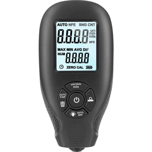 HW-300 Coating Thickness Gauge 0-2000UM Car Paint Film Thickness Tester Measuring Manual Paint Tool