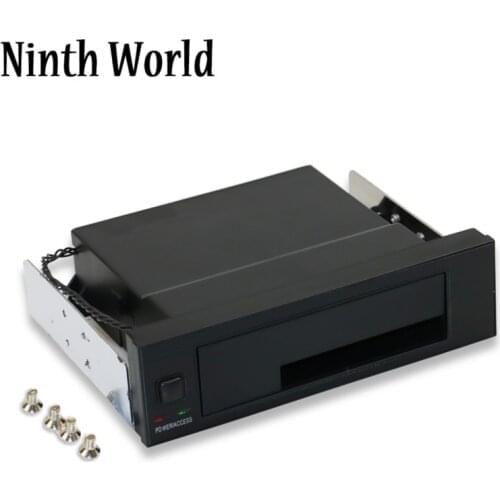 Internal Single Bay Mobile Rack Enclosure With LED Indicator Light Support Hot-swap For 2.5 3.5 Inch SATA HDD SSD Fit PC