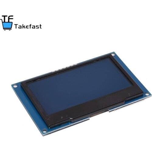 2.42" 2.42 inch LCD Screen White Yellow Green Blue 128x64 OLED Display Module IIC I2C SPI Serial for C51 SPD0301