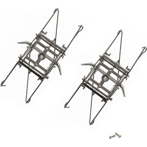 2pcs/4pcs HO Scale Electric Traction Locomotive Pantograph Arm Bow 1:87 Can Be Powered Model Accessories HP2587