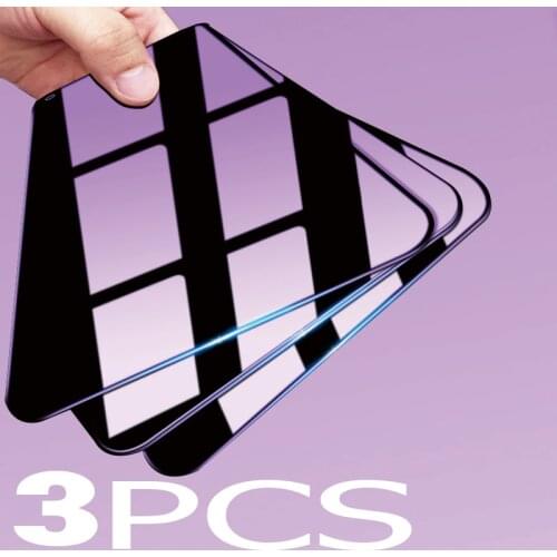 3Pcs Nano Anti burst Tempered Glass For Samsung Galaxy A10 A30 A40 A50 A51 A71 A21 A21s Screen Protector on Samsung A50s Glass