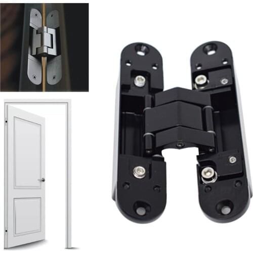 3D Adjustable Hidden Door Hinge Adjustable Conceal Hinge/Invisible Door Hinge for 2 Hinges
