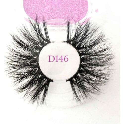 Baiside 25mm lashes 3d mink lashes handmade full strip lashes crisscross dramatic mink eyelashes