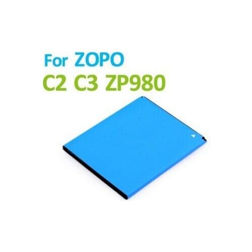 Jinsuli for ZOPO C2 Battery 100% New 2000mah BT78S ZOPO ZP980 Battery For ZP980+ C3 phone + Free Shipping - In Stoc
