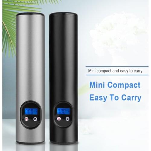 Tyre Inflator Cordless Mini Portable Compressor Digital Car Tire Pump 12V 150PSI Rechargeable Air Pump Car Bicycle Tire Balls