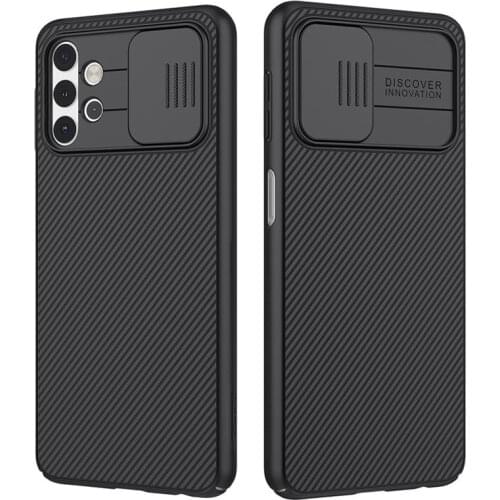 Slider Camshield Case For Samsung Galaxy A32 Cover Luxury Shockproof Protective Business Nillkin Phone Case For Samsung A32 A 32