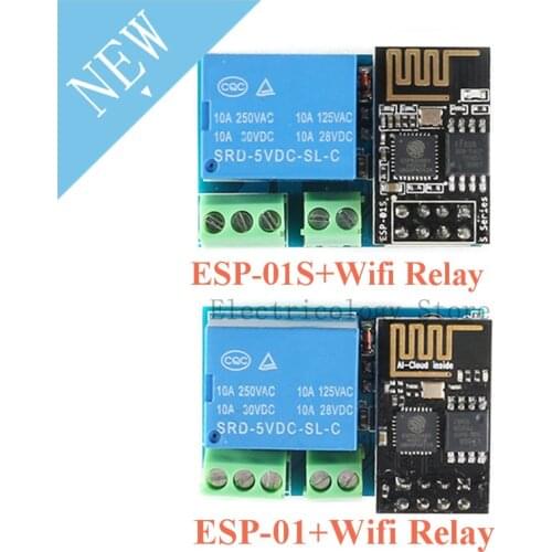 ESP8266 ESP-01 ESP-01S 5V WiFi Relay Module ESP01 ESP01S Wireless WIFI Module Smart Home Remote Control Switch For Arduino