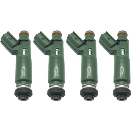 4Pcs Fuel Injector nozzle For Toyota Matrix MR2-SPYDER Prizm Corolla 1.8L L4 1ZZFE 1ZZ OEM 23250-0D040 232500D040 23209-0D040
