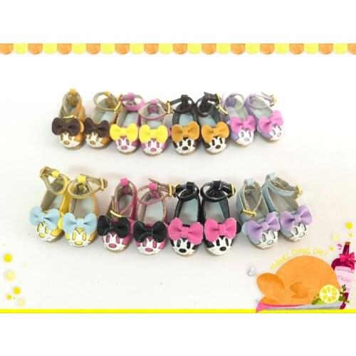 Dolls shoes 2.8cm leather shoes for blyth Azone etc