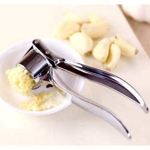 Multi-function manual garlic press zinc alloy twist garlic puree garlic puree kitchen tools
