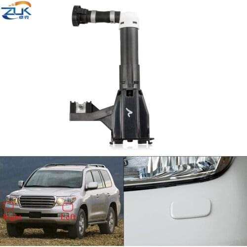 ZUK Front Headlight Washer Nozzle Headlamp Water Spray Jet For TOYOTA LAND CRUISER 200 UZJ200 VDJ200 GRJ200 URJ200 2007-2011