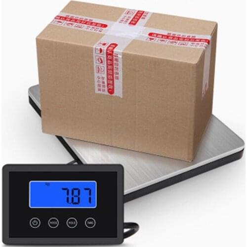 Express Weighing Portable Stainless Steel Electronic Scale / Measurement 180kg Precision 100g Garden Tools