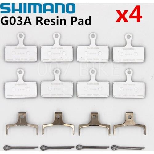 SHIMANO G02A G02S G03A Pads DEORE XT SLX DEORE G03S Resin Brake Pad Mountain M785 M675 M7000 M8000 M9000 M6000 M9020 Brake Pad