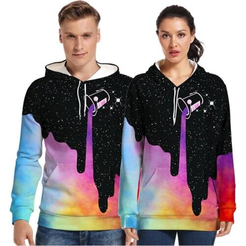 Printed 3D Sweatshirt Hoodie Fall 2020 New Trendy Brand Couple Baseball Uniforms for Men and Women