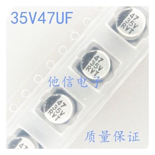 In Stock 100% New&original 5pcs/lot 35V/47UF 6.3*5.4