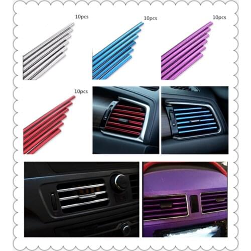 Car parts air conditioning outlet decorative strip clip modified personality for BMW X7 X1 M760Li 740Le iX3 i3s i3 635d