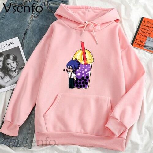 Tamaki Amajiki Boba Womens Hoodies Funny Anime Graphic Fleece Sweatshirt Winter Fleece Harajuku Clothes Aesthetic Sweatshirts