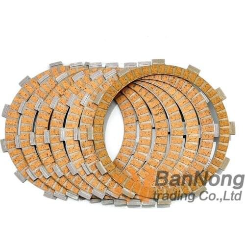 6+1 PCS Motorcycle Clutch Plates Friction Plates Set For Suzuki DL650 V-Strom ABS 2004-2013 DL650A 2007-2018 Traveller 650XT ABS