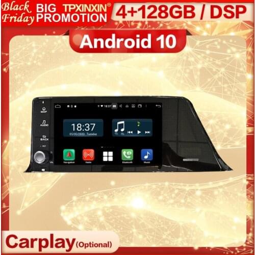 Carplay 2 Din Android Stereo Receiver For Toyota C-HR 2006 2007 2008 2009 2010 2011 2012 2013 2014 2015 216 2017 Radio Head Unit