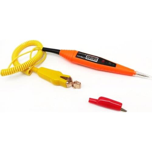 Automotive circuit repair digital display electric pen repair line induction test pencil car with electroscope test light 2.5-32