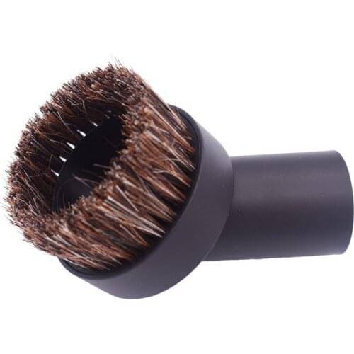 32mm Horse Hair Round Dusting Brush Vacuum Cleaner Dusting Brush cleaning brush Universal Vacuum Cleaner Accessories