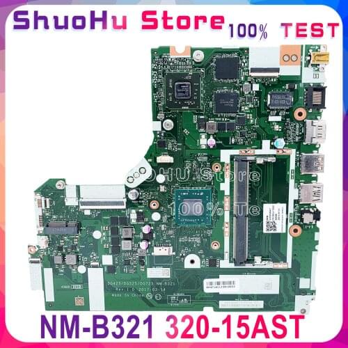 KEFU NM-B321 Motherboard For Lenovo 330-15AST 320-15AST Motherboard DG425 DG525 DG725 NM-B321 AMD GPU Test original work