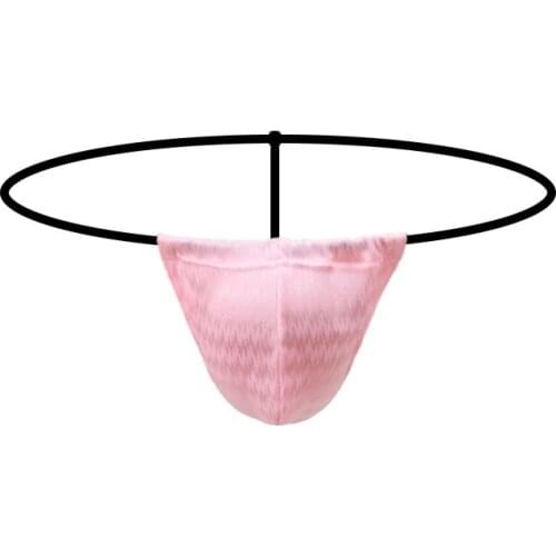 Mens Sexy Bikini Strings Mini T-back G-String Tanga Thongs Briefs Men Underwear Lingerie Gay Penis Pouch Slips Ropa Interior