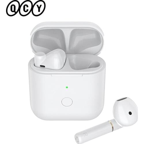 New in 2021 QCY T8S Wireless Bluetooth Earphones , Semi-In-Ear Gaming Headphones With Type-c Interface sports running Earphones