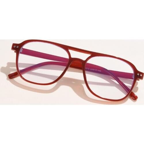 New 2021 Optical Transparent Glasses Frame Women Myopia Eyeglasses Computer Metal Spectacles Clear Lenses Prescription Eyewear