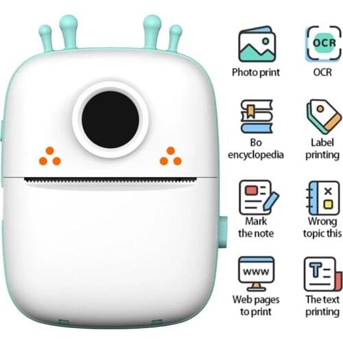 New Portable printer wireless bluetooth mini mobile phone printer Android iOS receipt memopicture photo label list thermal paper