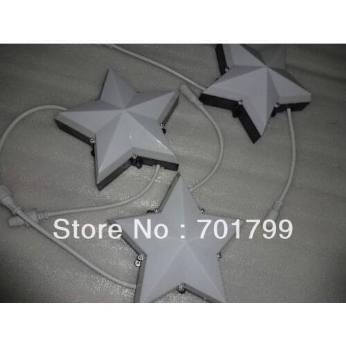 DC24V WS2811 star type pixel module,12pcs 5050 SMD rgb led inside,2.88W,IP68,ONE sides;200mm diameter;milky cover