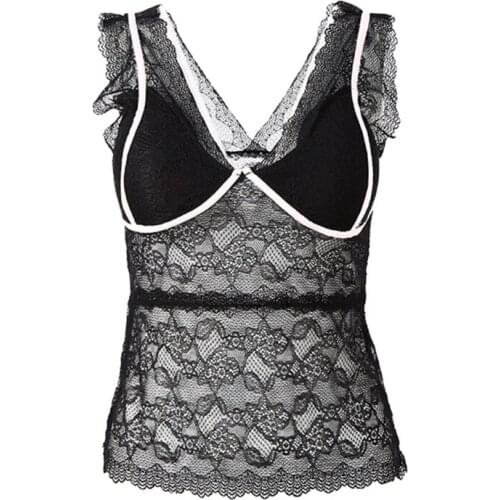 Sexy Lace Bra Long Section Steel Ring Bra Cup Lycra Abdomen Body Sculpting Bottoming Vest Elongated Corset Clothing