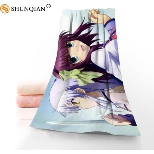 High Quality anime cartoon girl Microfiber Bathroom Washcloth,Towels Custom Face Towel/Bath Towel Size 35x75cm, 70x140cm