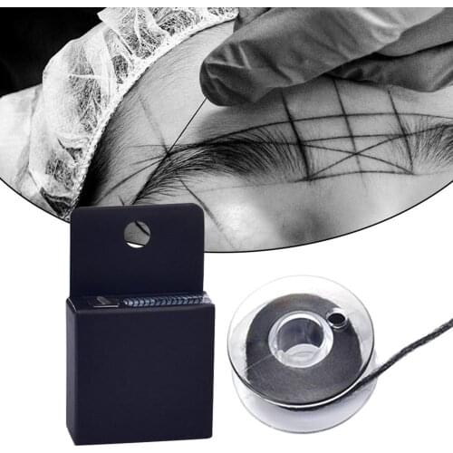 10m Microblading Mapping String Pre-Inked Eyebrow Marker thread Tattoo Brows Point Line Tool Eyebrow Pencil Marking Line 40a