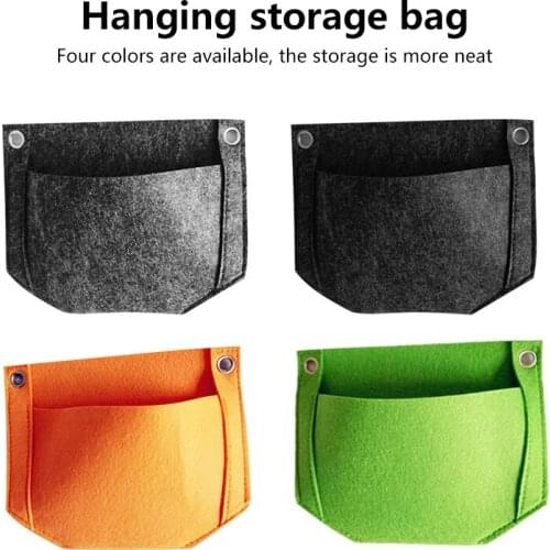 3PCS 4 Color Grow Bags Wall Hanging Planting Bags Pockets Planter Garden Home Living Bonsai Bag Jardin Gardening Jardineria Tuin