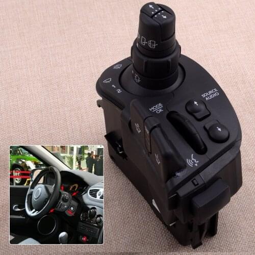 7701068113 7701068114 Radio & Wipers Steering Combination Column Switch Stalk 8201359195 8201590631 fit for RENAULT CLIO III