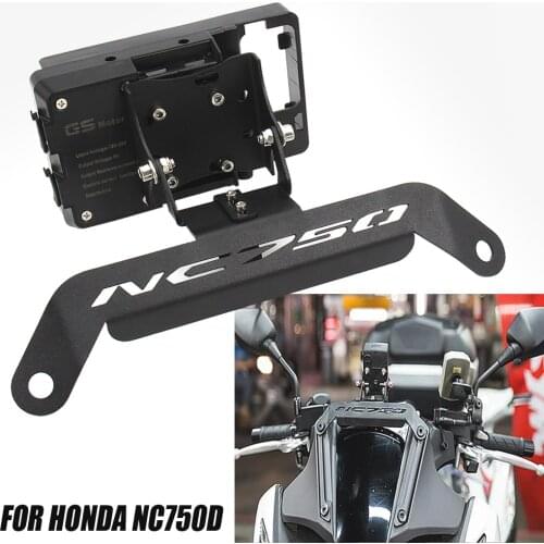 Motorcycle Accessories For HONDA NC750D NC 750D NC750 D Front Phone Stand Holder Smartphone Phone GPS Navigaton Plate Bracket