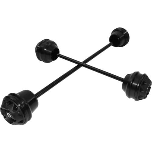 For Yamaha YZF R3 R25 MT-03 MT-25 2015 2016 2017 2018 2019 2020 Front & Rear Wheel Fork Axle Slider Cap Crash Protector