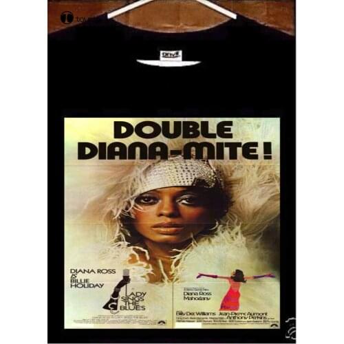Diana Ross T Shirt; Diana Ross Mahogany Lady Sings The Blues Poster Tee Shirt T-Shirt