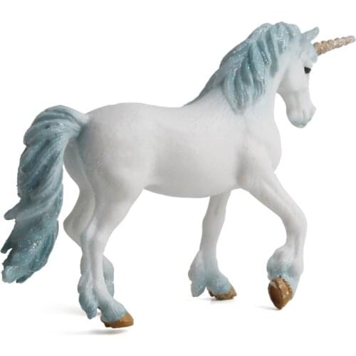 Unicorn Toy Simulation Mini Animal Model Unicorns Flying Horse Figure Model Wild Figures Kids Educational Toys Figurine