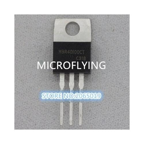 5PCS MBR40100CT MBR40100C MBR40100 40A 100V TO-220