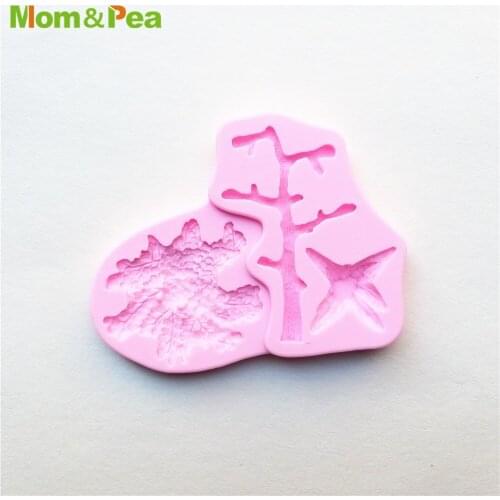 MPA2434 Tree Shaped Silicone Mold Gum Paste Chocolate Ornamental Fondant Mould Cake Decoration Tools
