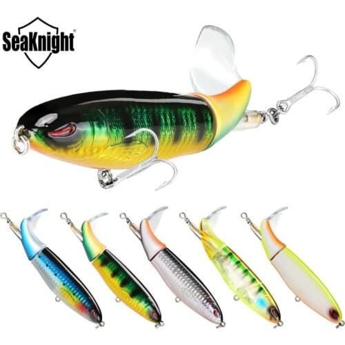 SeaKnight Brand SK050 SK051 SK053 Series 5PCS/lot Plopper Fishing Lure 13g 39g 19g Whopper VMC Hooks Hard Bait Fishing Lure Set