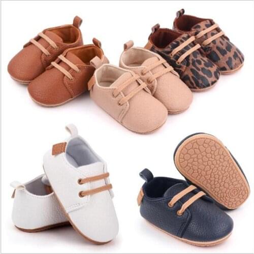 2021 Fashion New Baby Shoes Spring Autumn Newborn Rubber Sole First Walkers Antislip Infant Boys Girls Sport Shoes