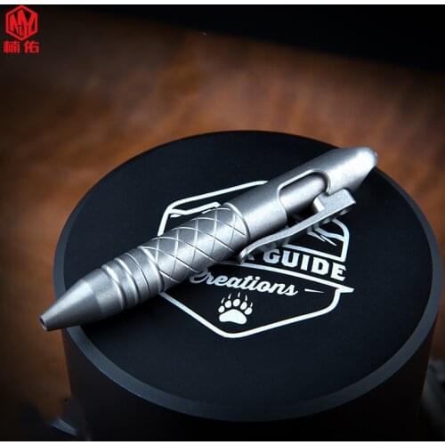 The New! ! ! Portable Tactical Pen Titanium Alloy Self-Defense Supplies Weapon Protection Tool Self-Defense Pen
