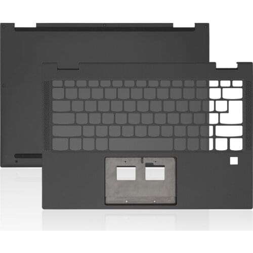NEW Laptop Case For Lenovo Yoga C630-13Q50 Palmrest/Bottom Case D Cover Black