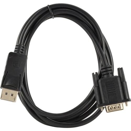Displayport To Vga Converter Dp Male To Vga Male Cable Adapter 1080P Display Port Connector For Laptop Desktop Table Pc