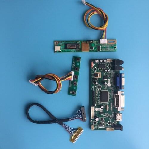 For LP154W02-TL02/TL06/TL07/TL08 1680*1050 15.4" controller board M.NT68676 HDMI DVI LCD DIY VGA LVDS LED kit LG display